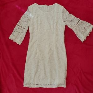 NWT White Lace Dress
